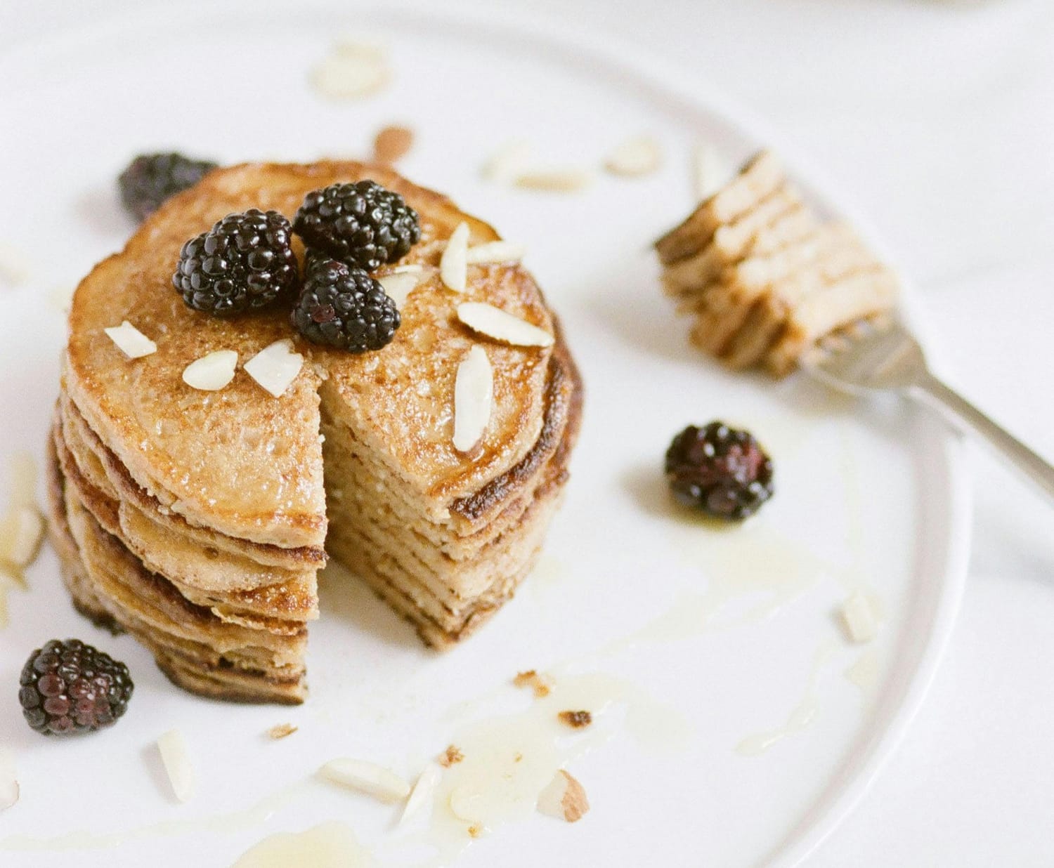vegan healthy protein pancake 