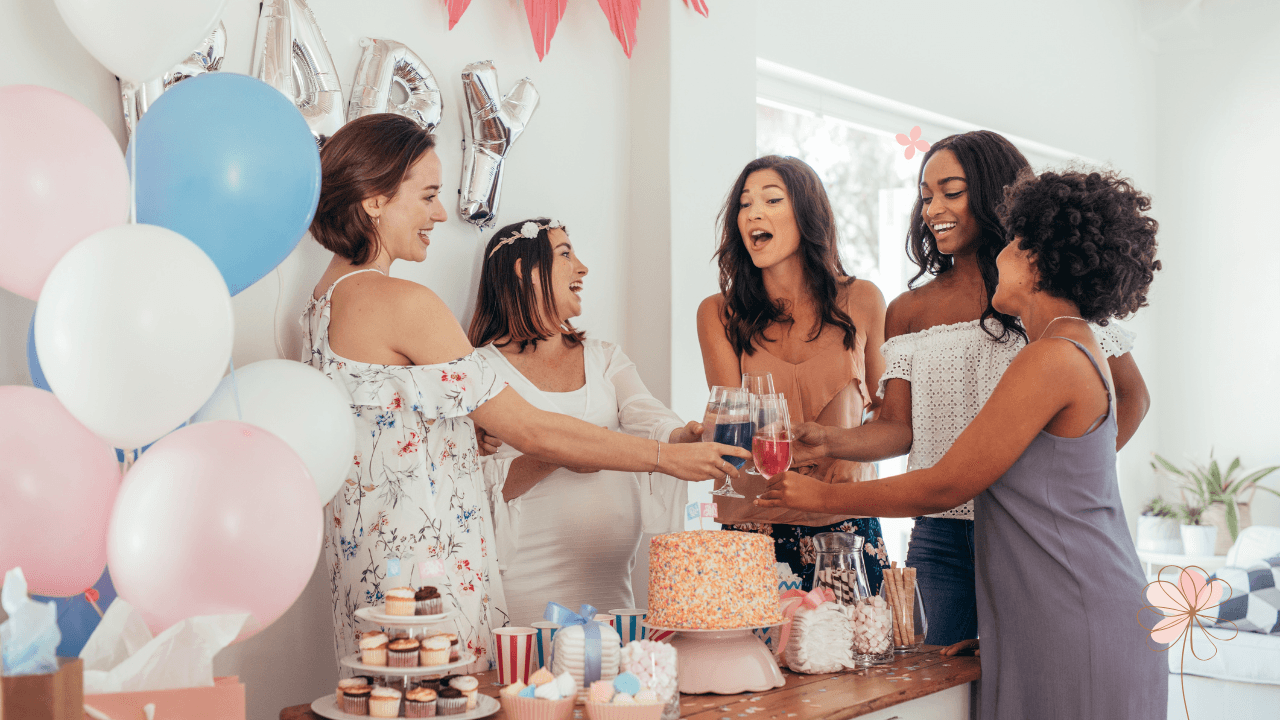 baby shower party - women celebration