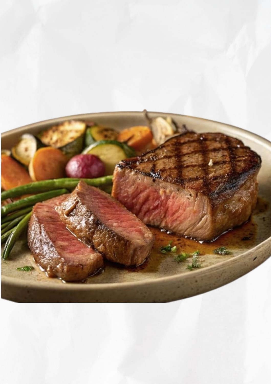 Verde Farms, Beef Sirloin Steaks, Organic, Grass-Fed | 0.75 lbs | Pack of 2