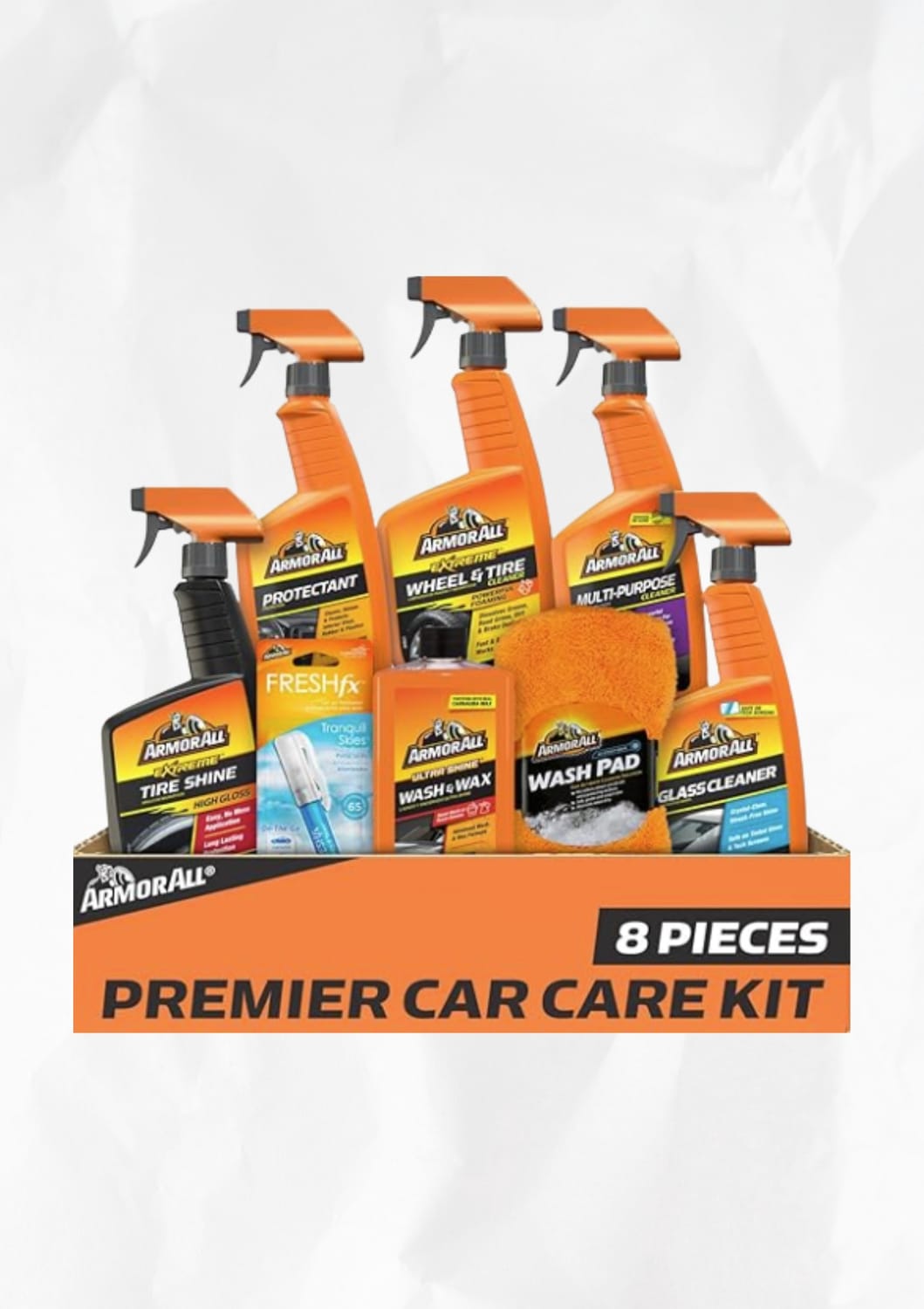 Armor All Premier 8-Piece Car Care Kit