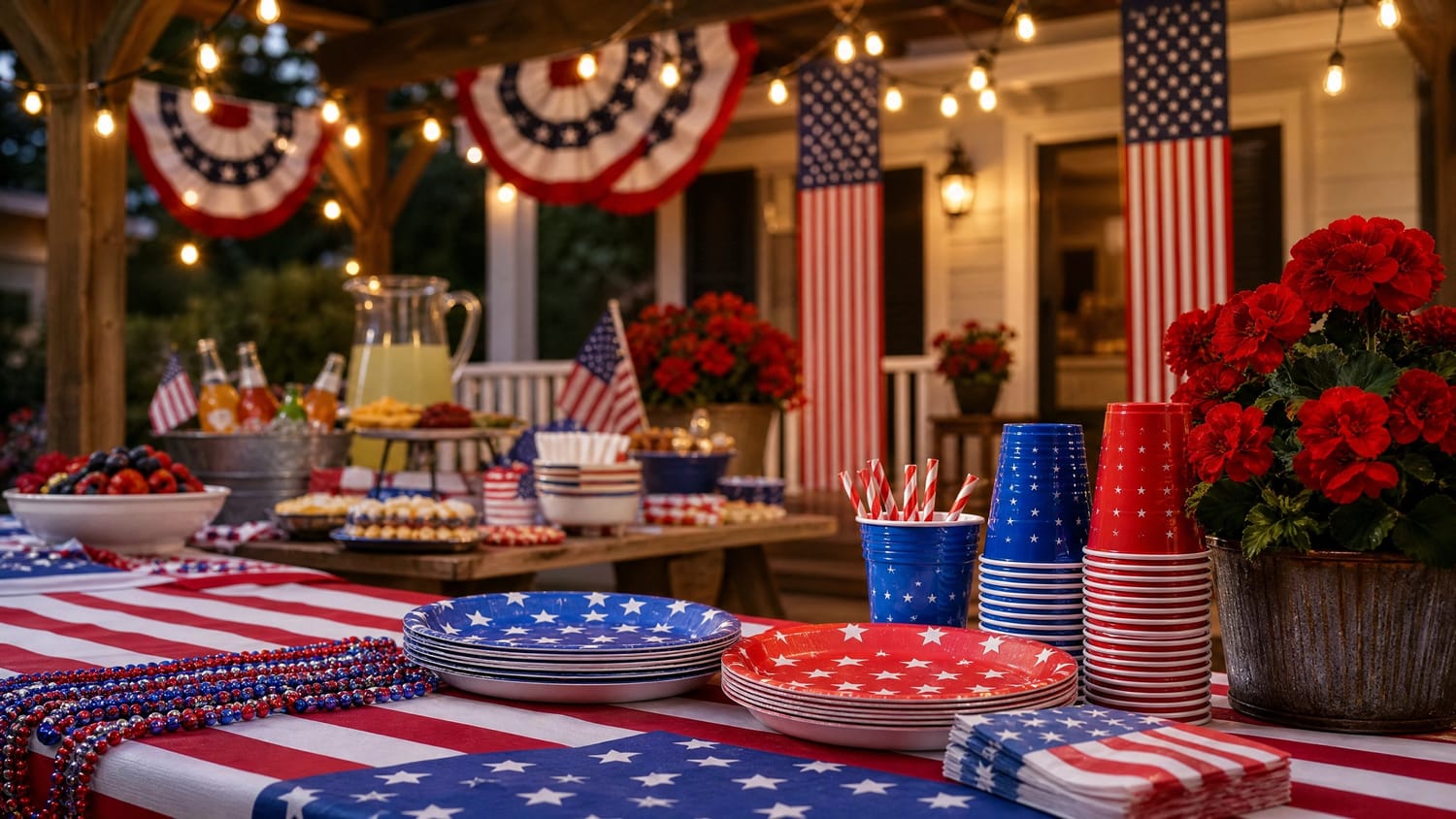 decor for 4th of july