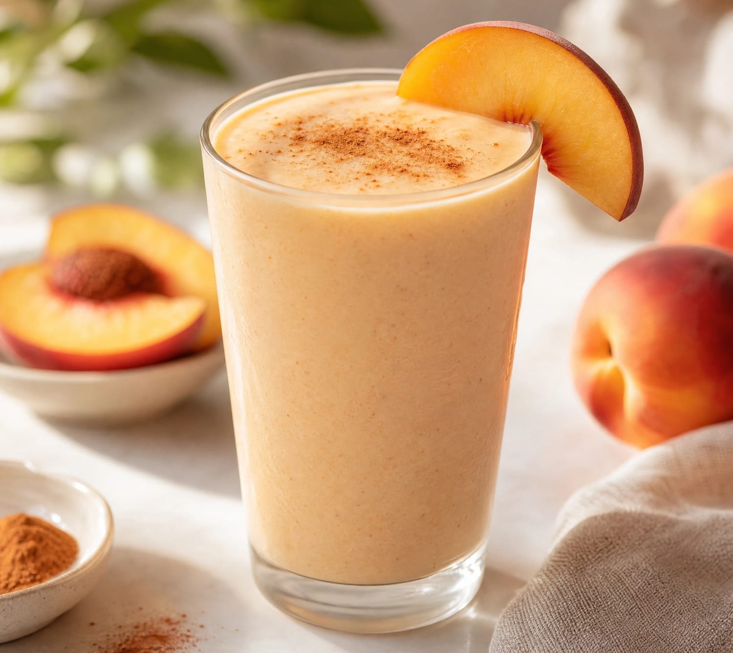 summer smoothie recipe Peachy Keen Dream Smoothie