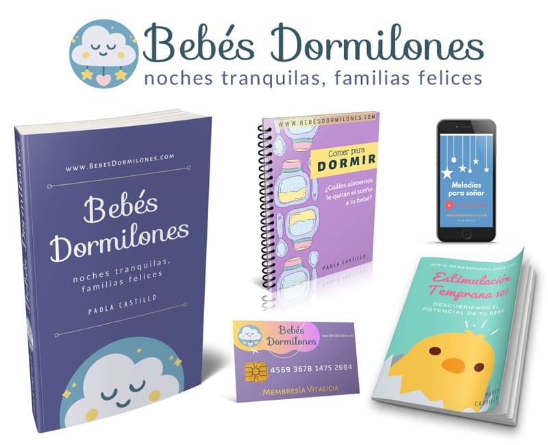 Mockup del programa Bebés Dormilones