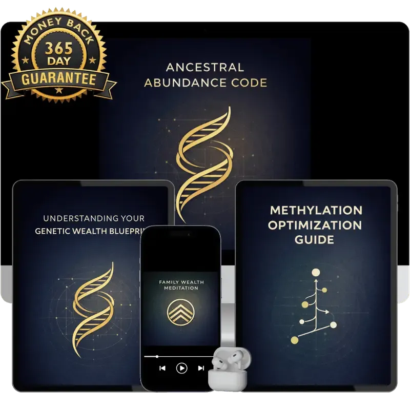 Ancestral Abundance Code audio program dashboard
