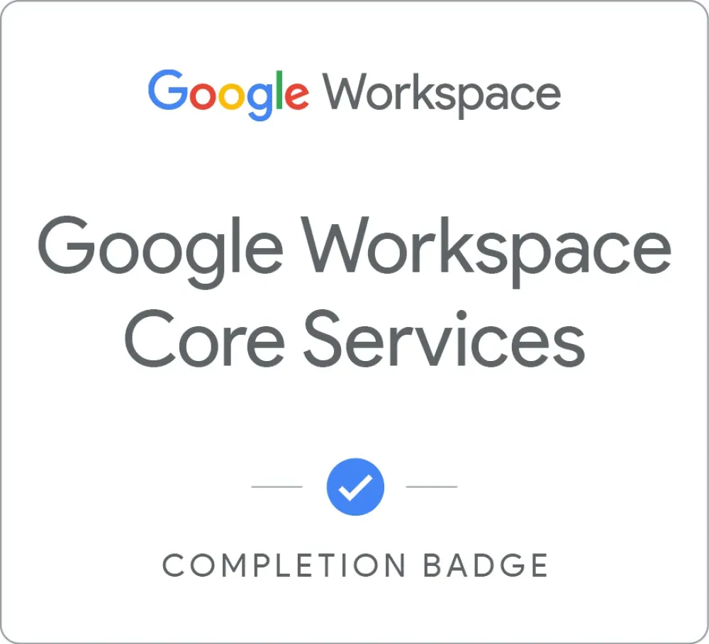 Google Core Services Management certification
