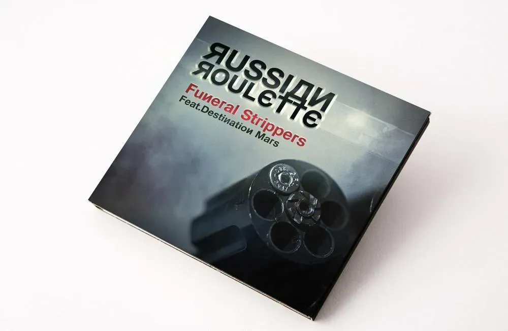 Russian Roulette album cover art direction by Alchemy Effect