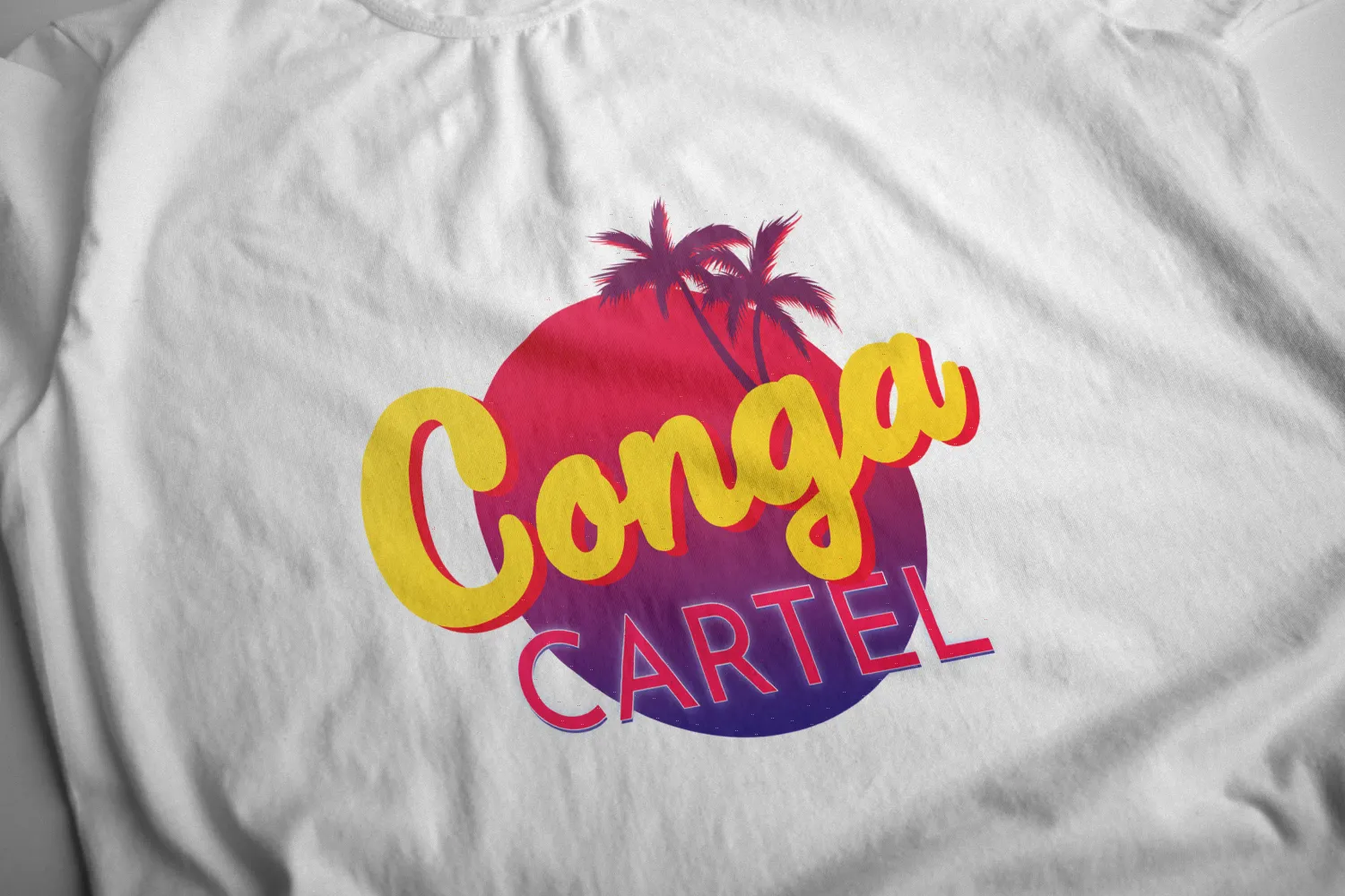 Conga Cartel branded apparel merchandise design by Alchemy Effect