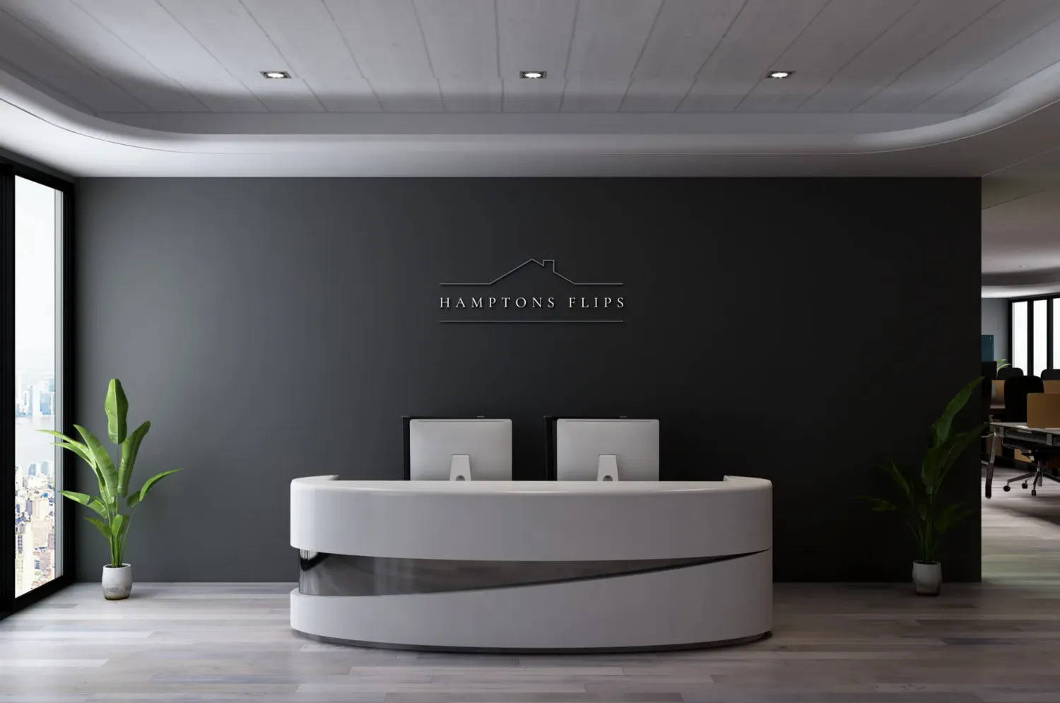 Hamptons Flips workspace branding environment by Alchemy Effect