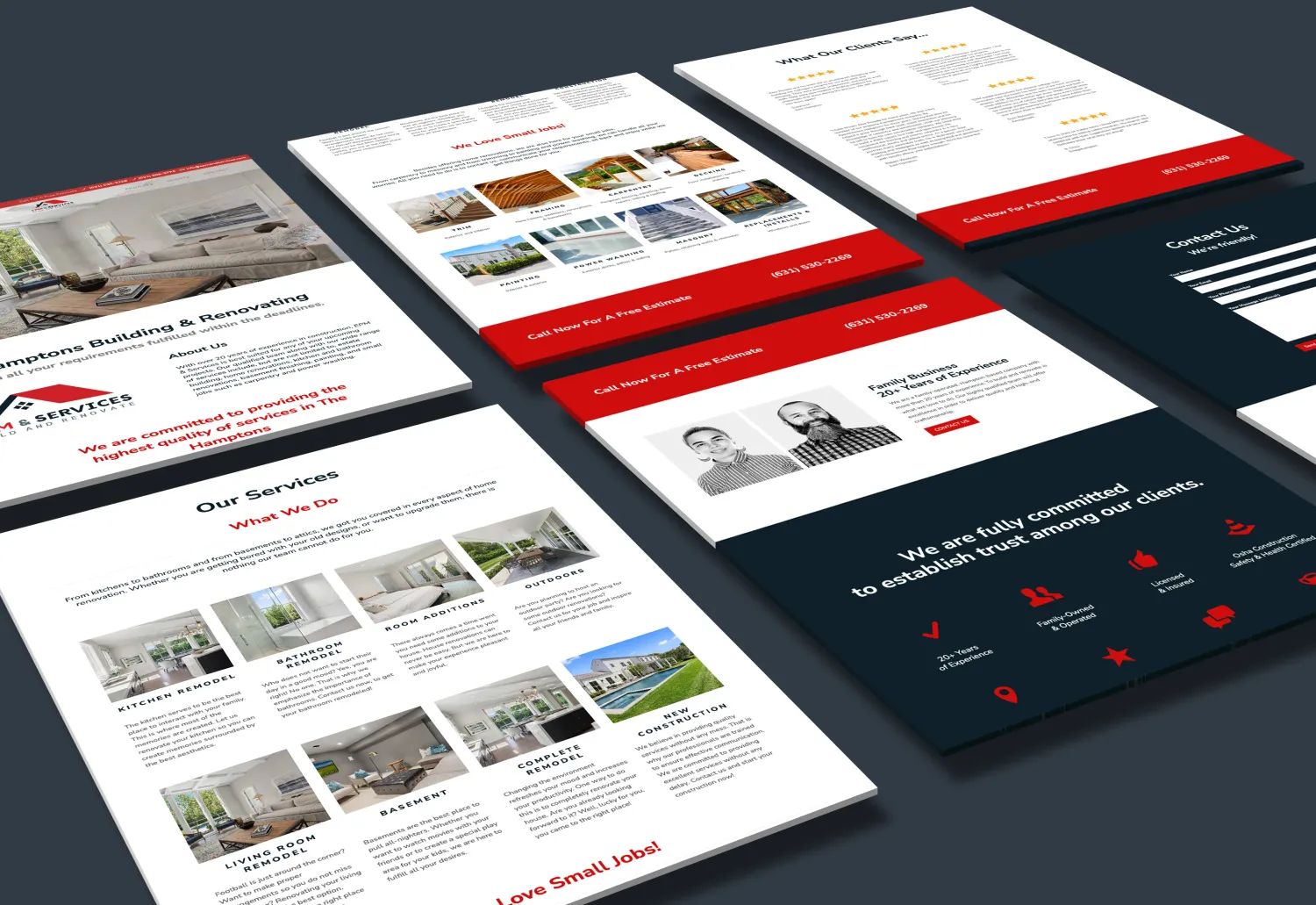 EPM Services web portal UI design by Alchemy Effect