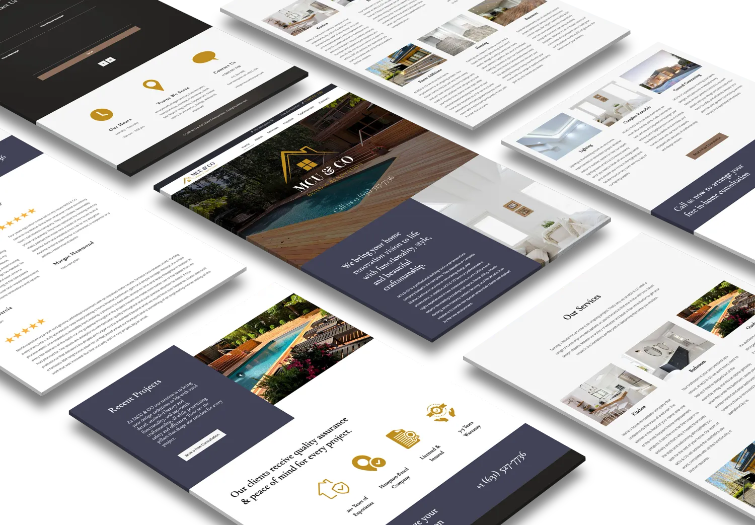 MCU and Co web development portfolio by Alchemy Effect