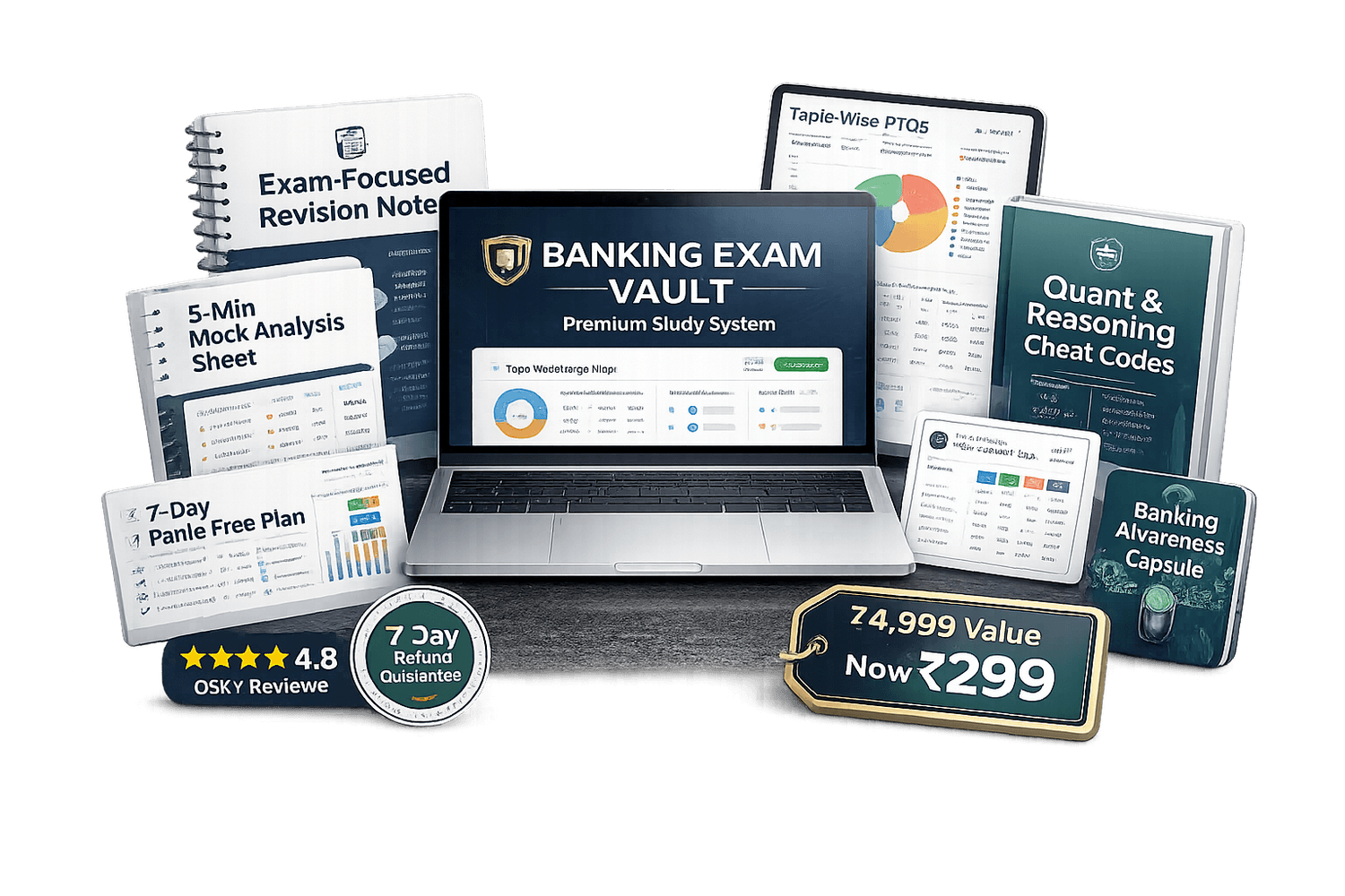 Banking Exam Vault — The Complete Study System