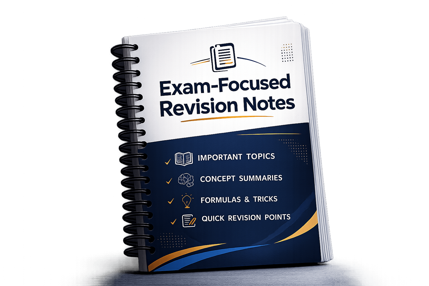 Exam-Focused Revision Notes Mockup