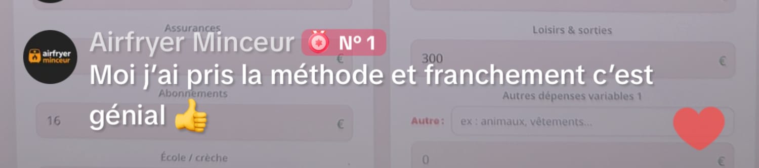 Avis Budget Simple : j’ai pris la méthode franchement c’est génial