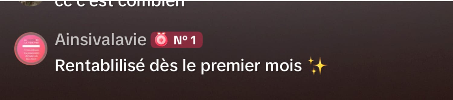 Avis Budget Simple reçu en live
