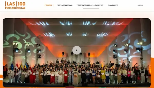 Imagen del evento "Las cien protagonistas", en la Concha Acústica de Bellomonte