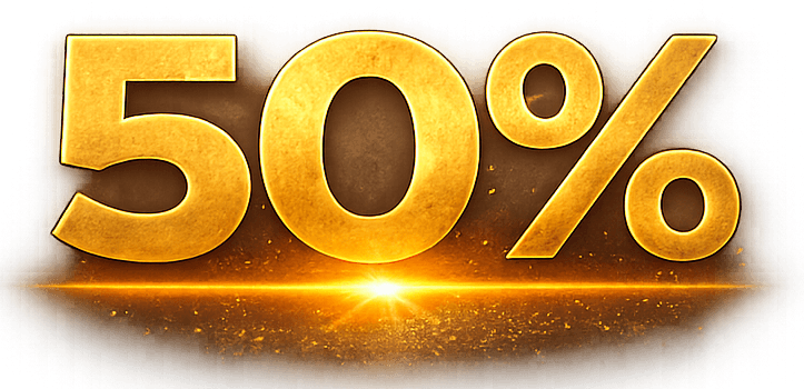75% réduction