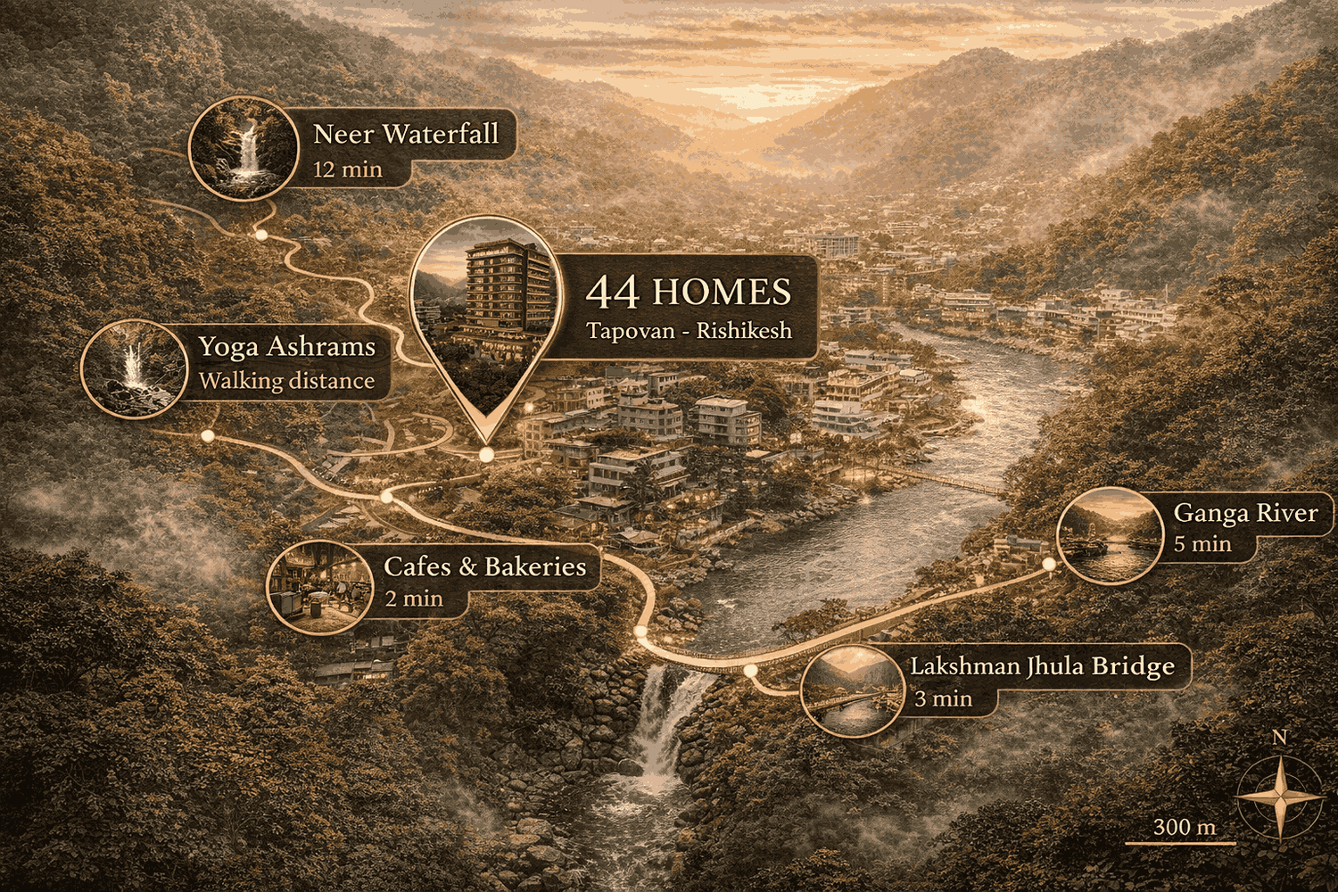 Premium location in Tapovan Rishikesh