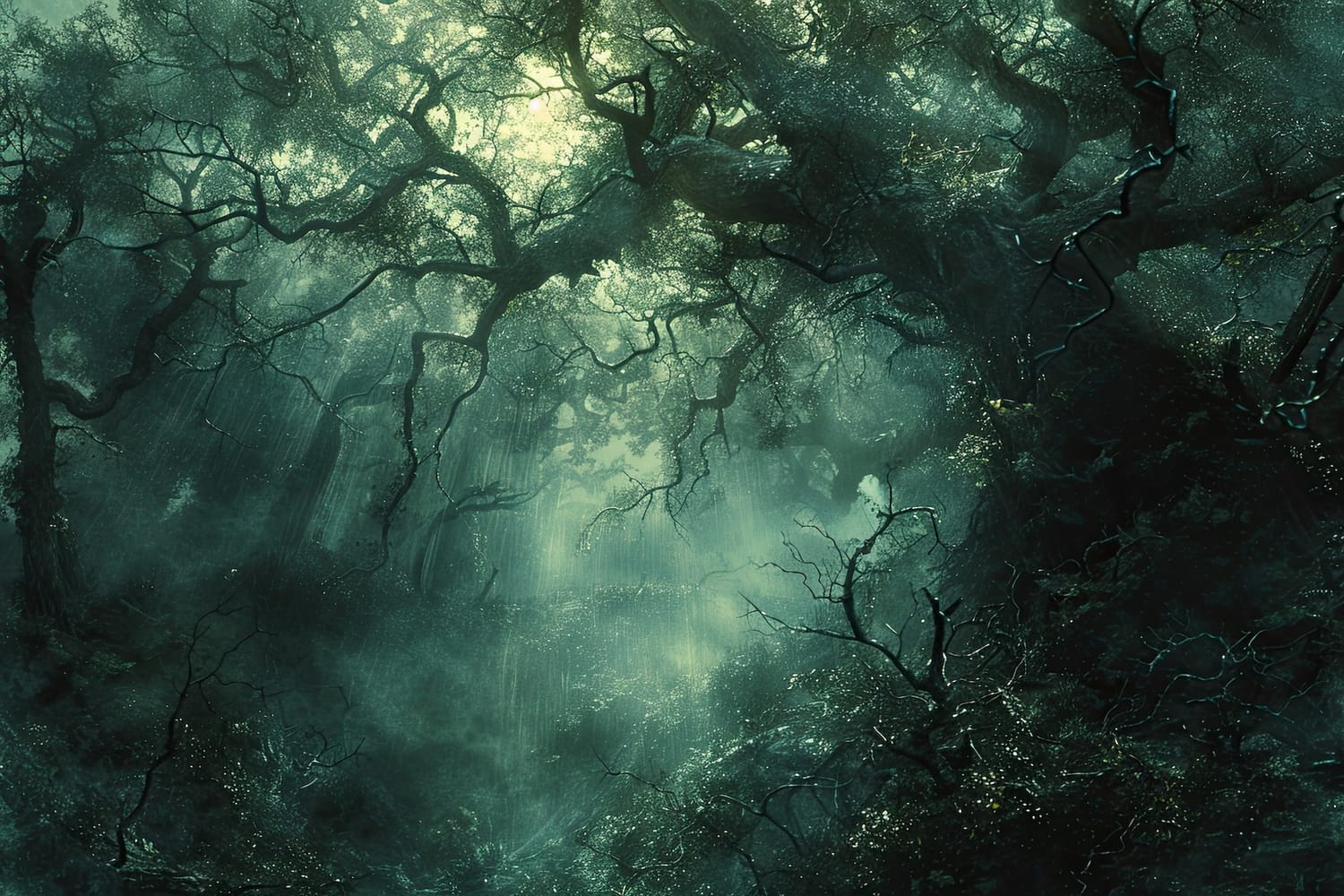 Thick, tangled woodland comes to life during the Beltane season