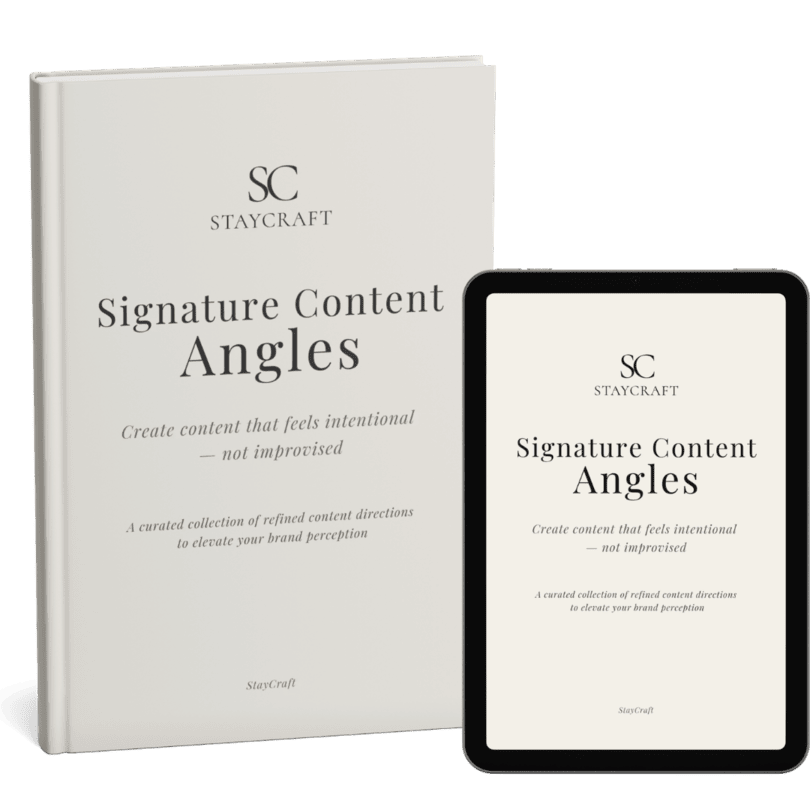 Signature Content Angles