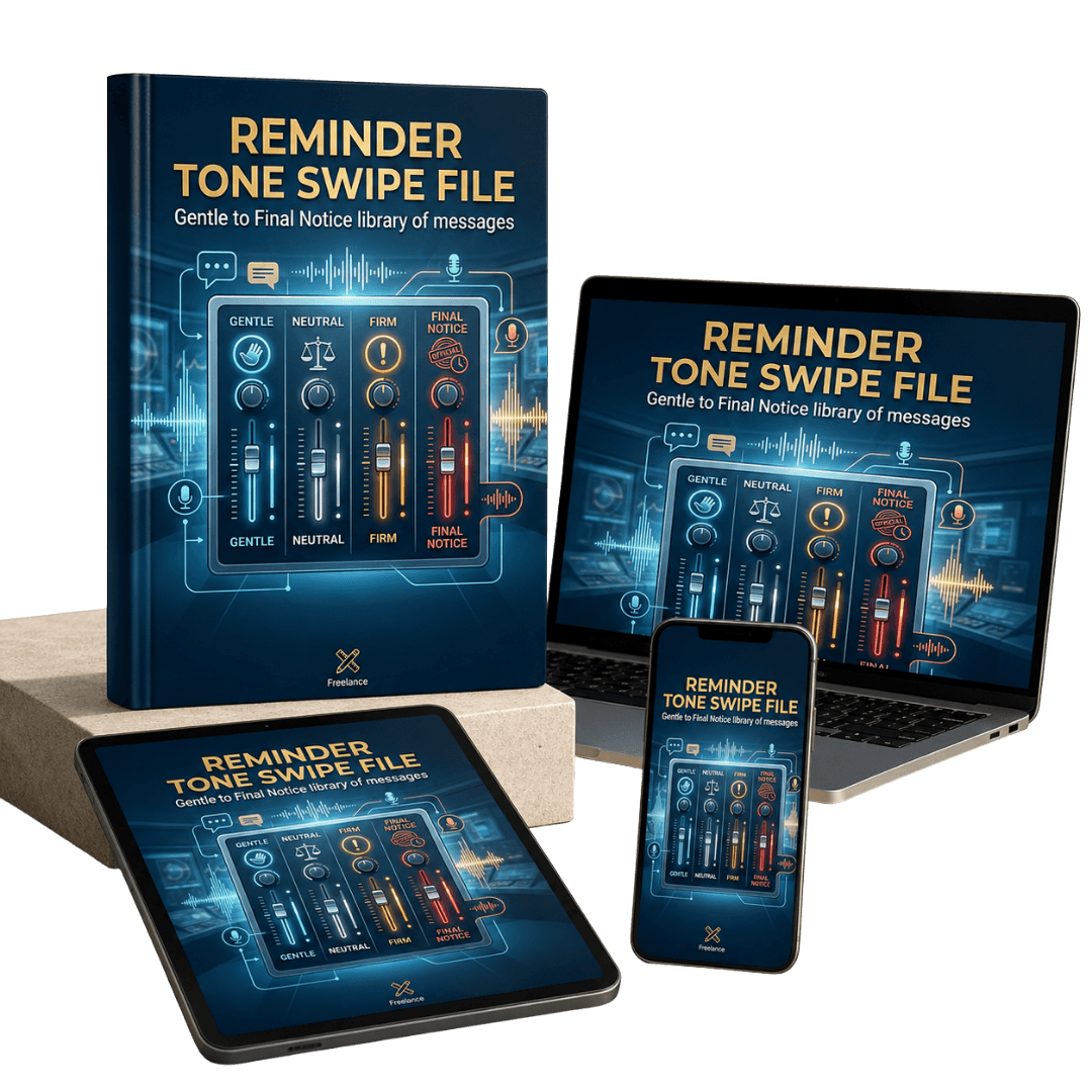 Reminder Tone Swipe File