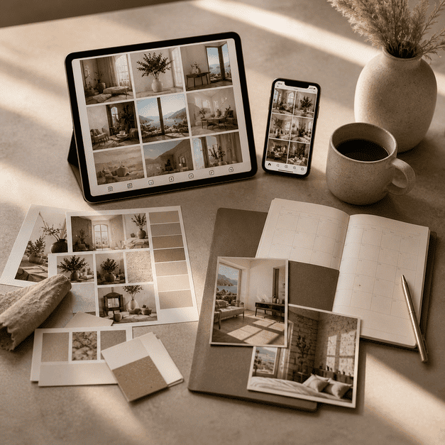 Aligned content outcomes visual placeholder