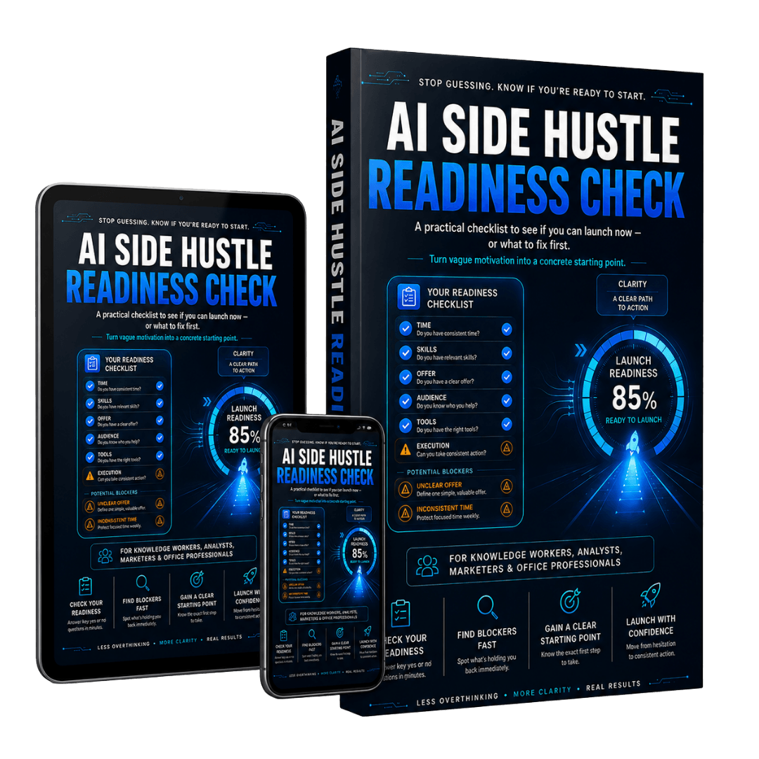 AI Side Hustle Readiness Check cover