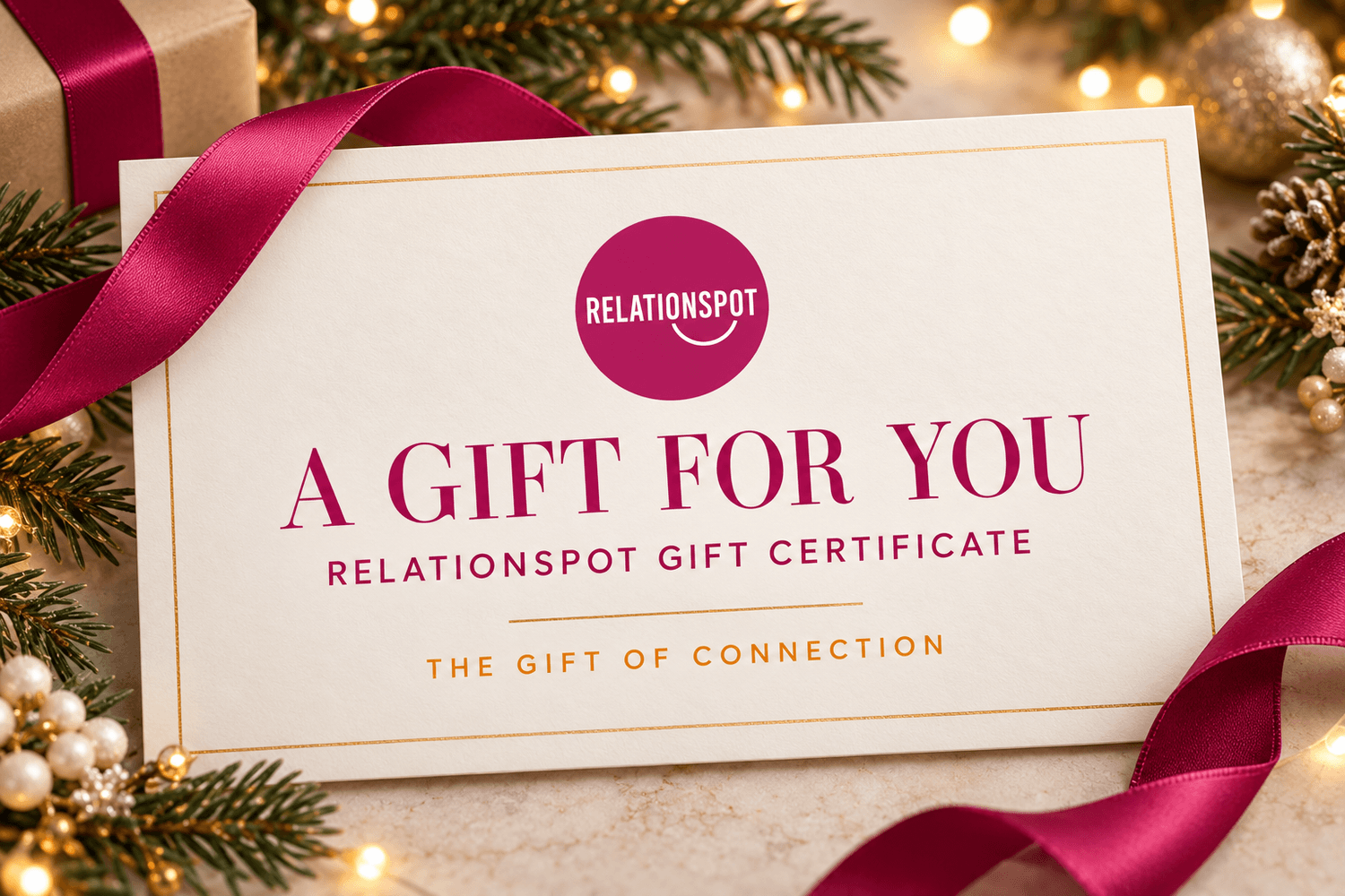 Relationspot gift certificate