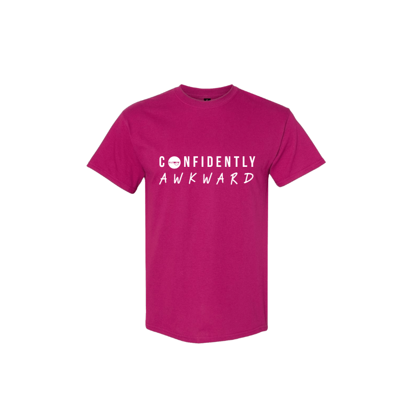 Pink Confidently Awkward T-shirt