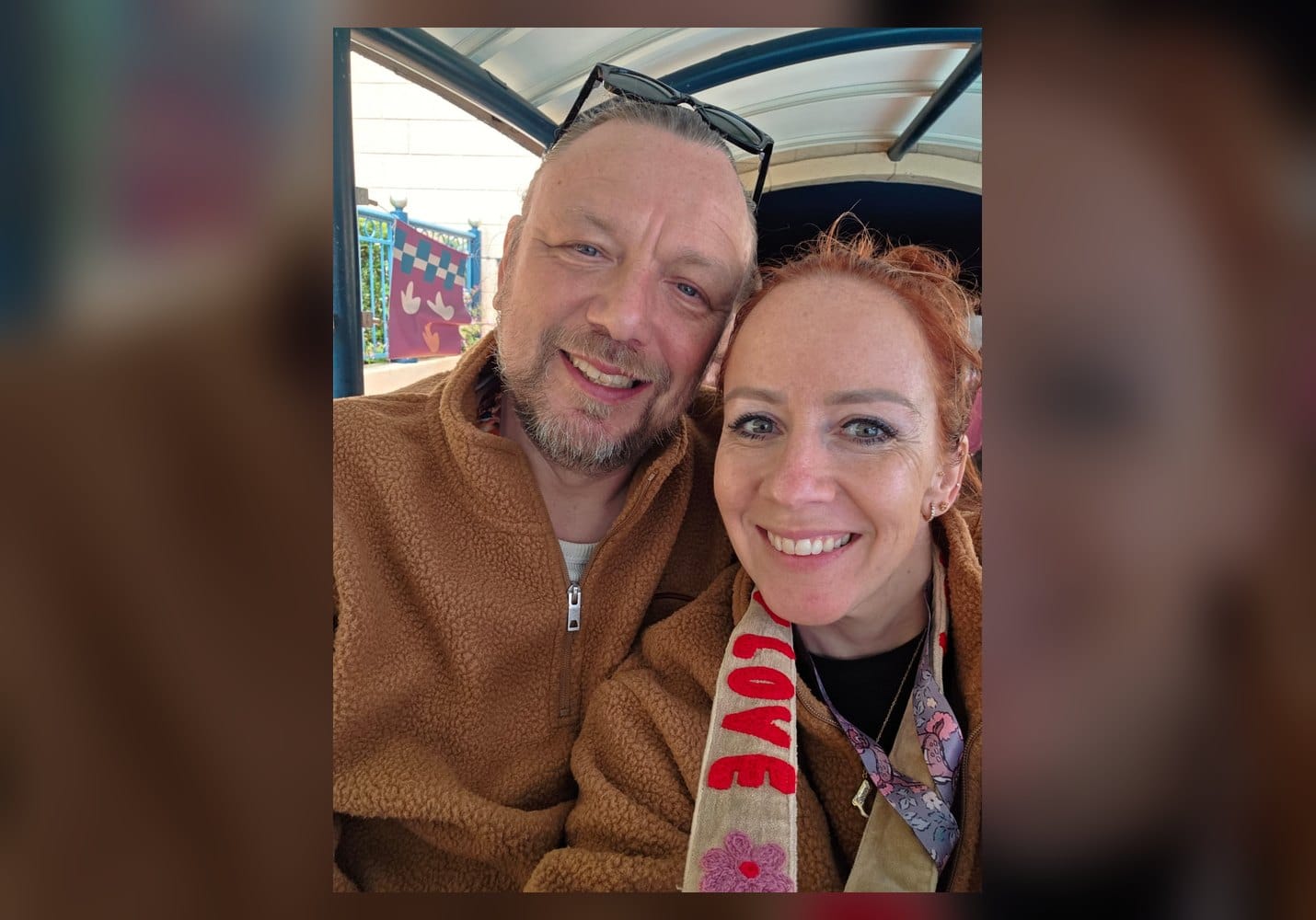 Tamara en Stanley samen achter de schermen