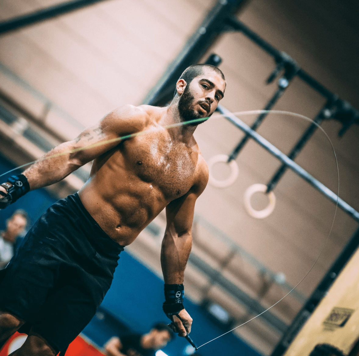 athlète pratiquant le crossfit