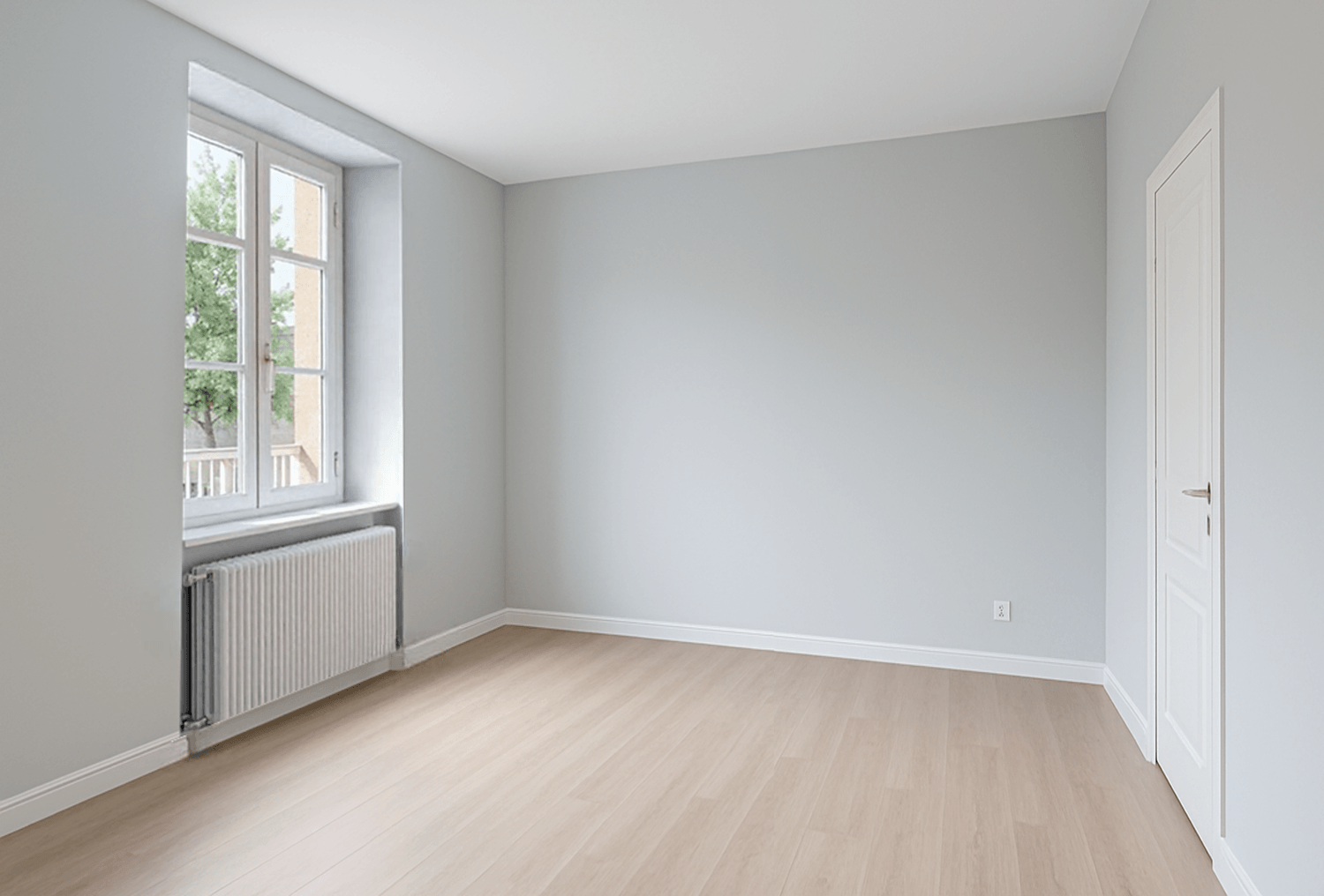 Appartement vide sans mobilier