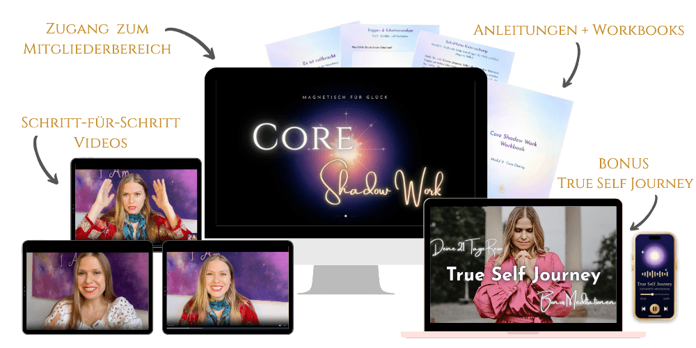 Core Shadow Work Onlinekurs Mockup