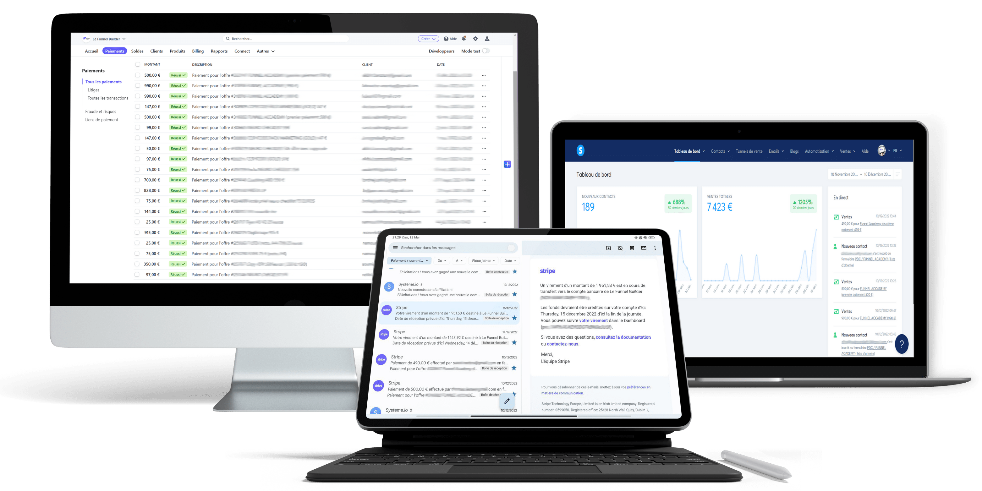 Résultat LE FUNNEL BUILDER ™