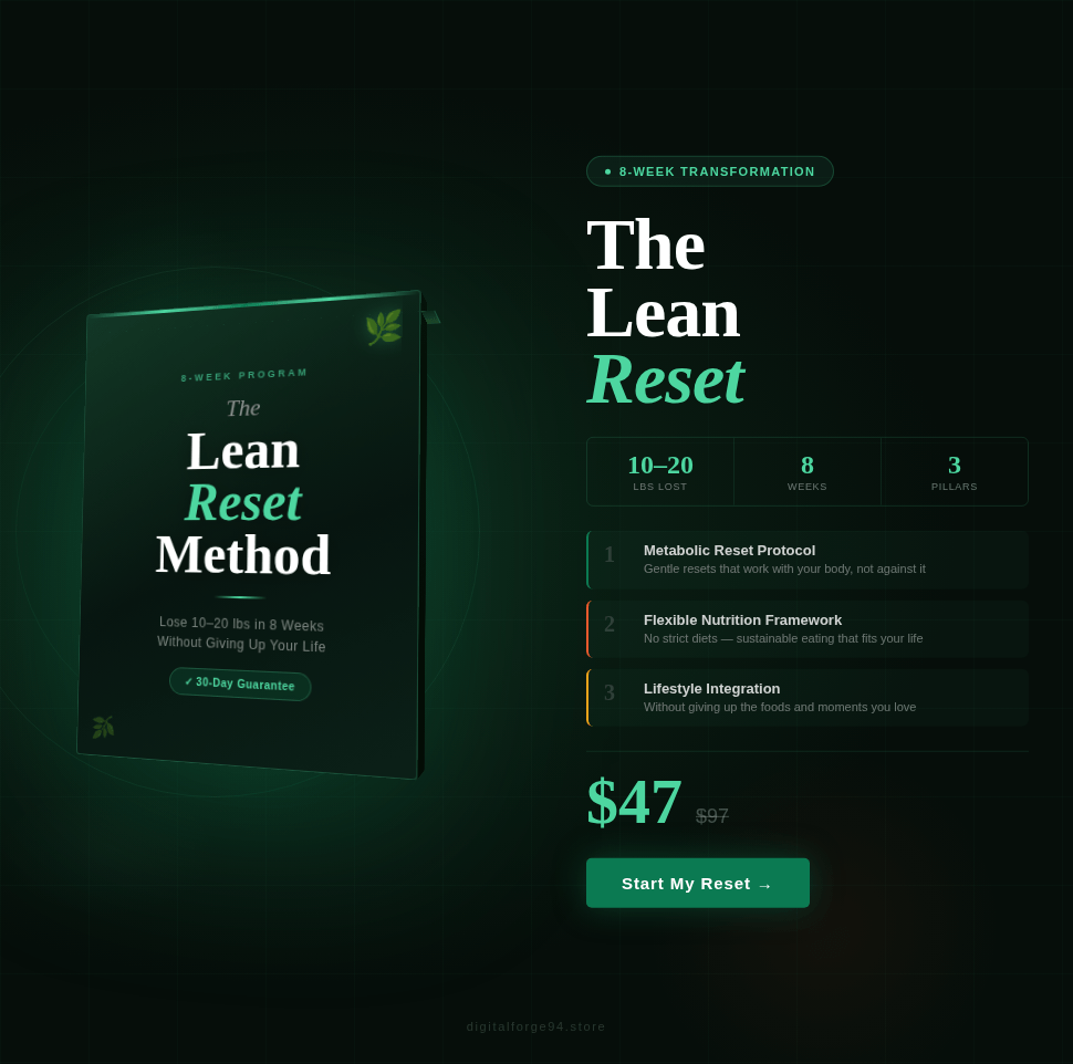 The Lean Reset Method — 8-Week Program Guide
