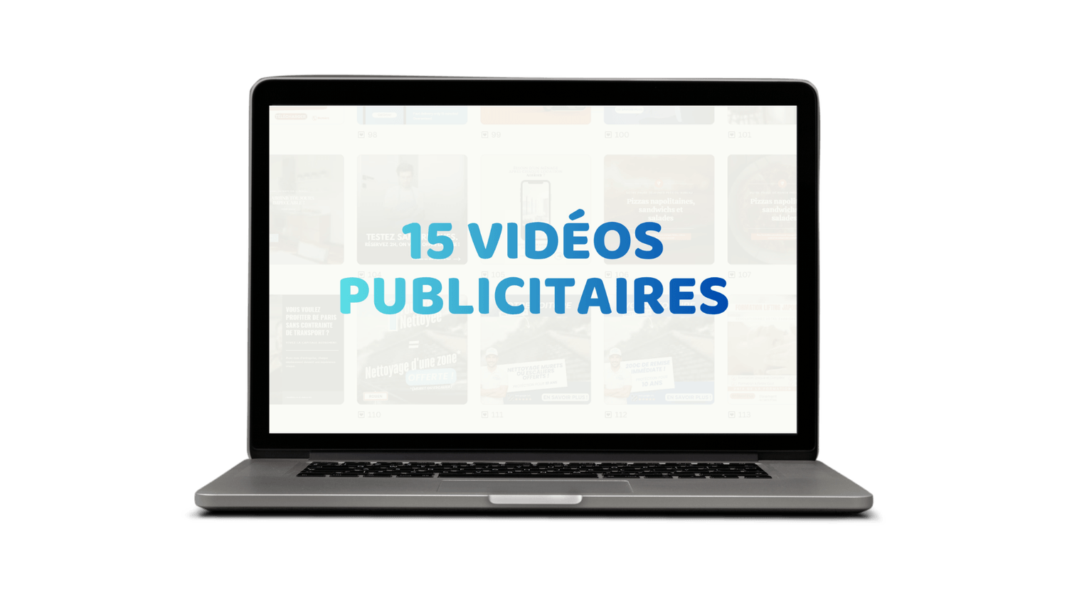 15 vidéos publicitaires