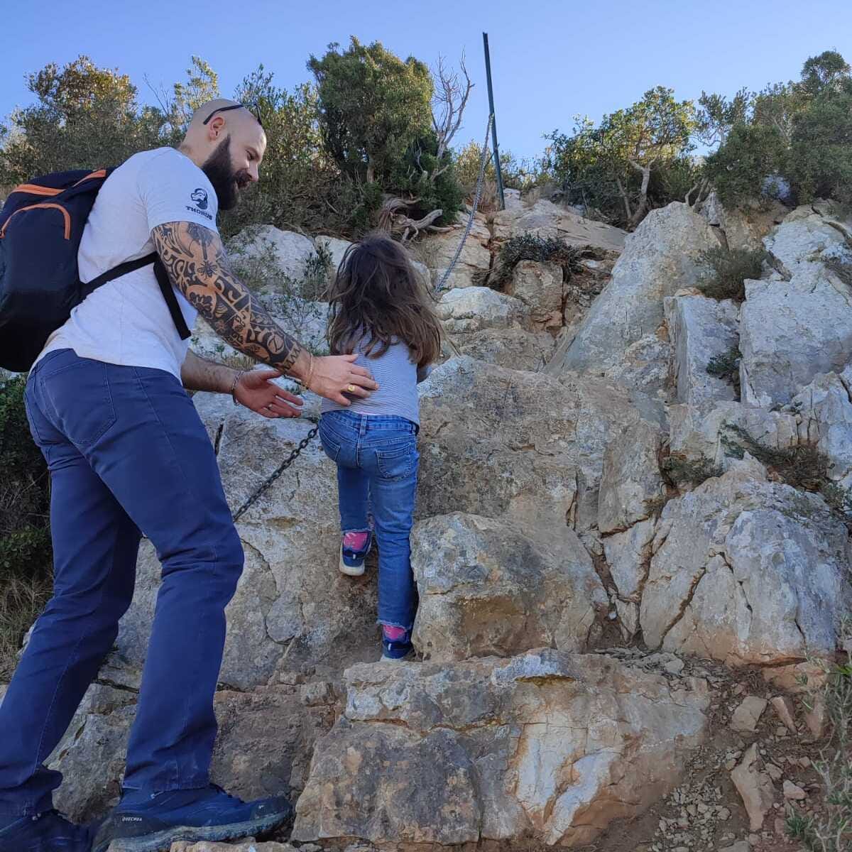 Papa Muscle et sa fille