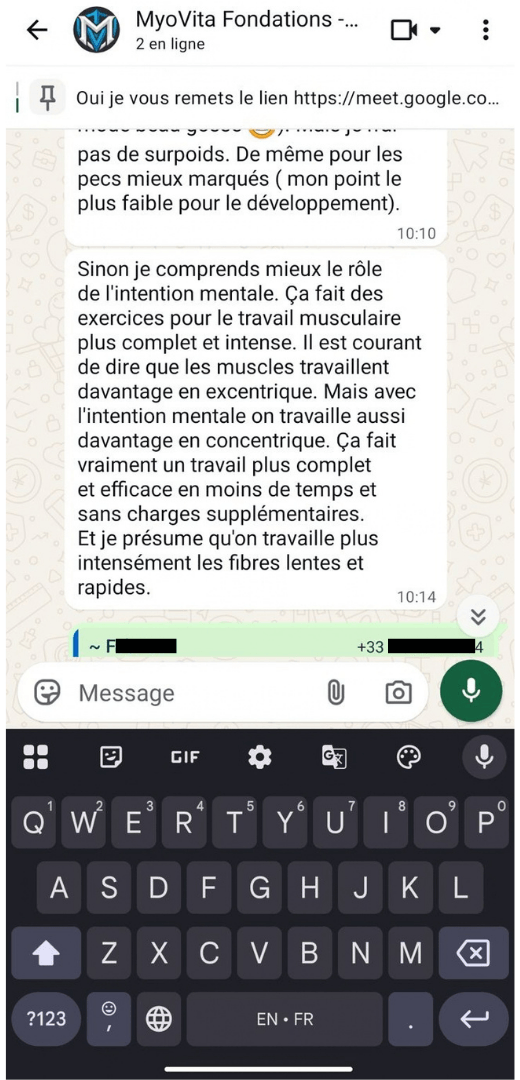 Avis membre MyoVita 5