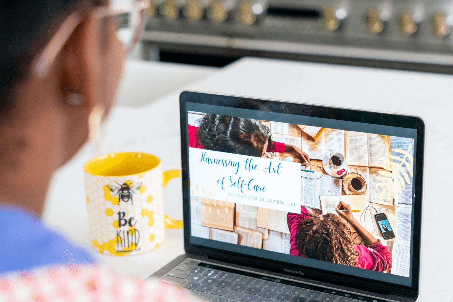 “Virtual professional training session focused on caregiver well‑being”