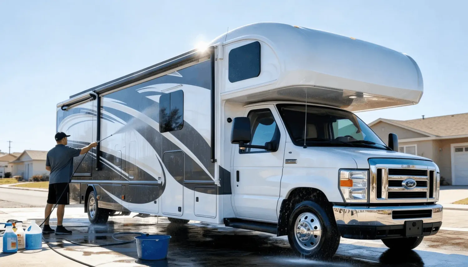 Professional RV cleaning service in Paris, Texas - North Texas RV Detailing