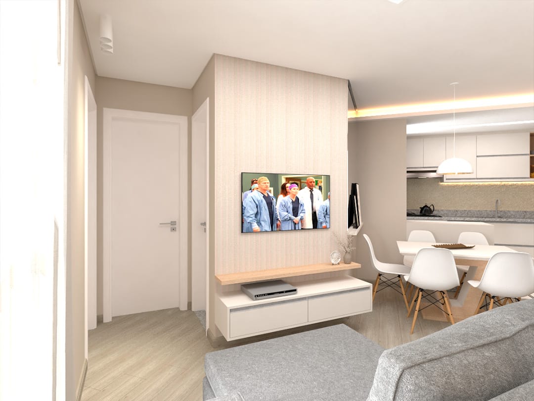 Sala planejada de luxo em Rio Claro - New Desire