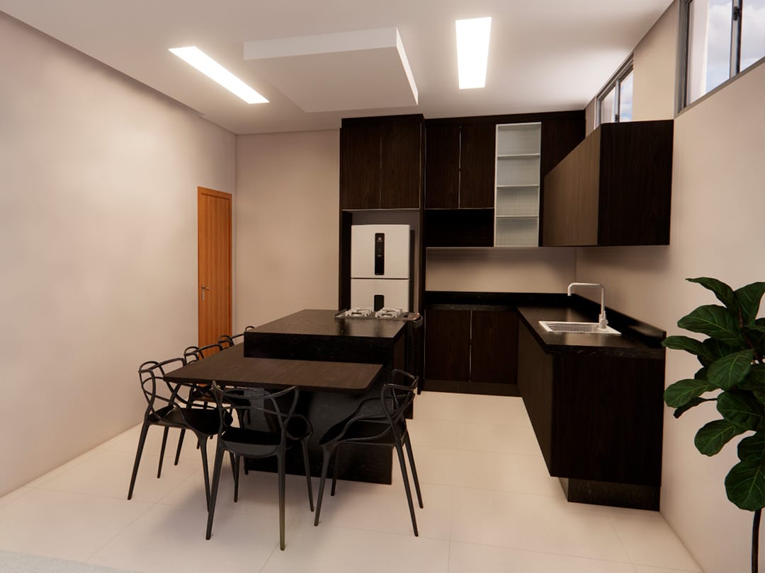 Cozinha planejada de luxo em Rio Claro - New Desire