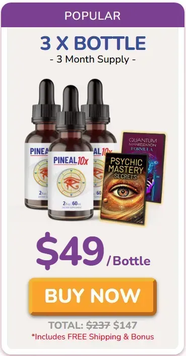 Pineal 10x 3 bottle