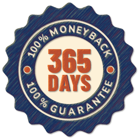 365 days money back guarantee