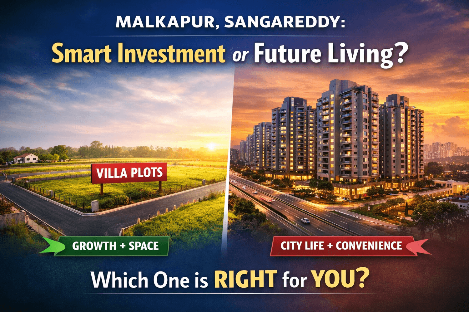 plots in malkapur sangareddy hyderabad villa investment roi family home secure future 