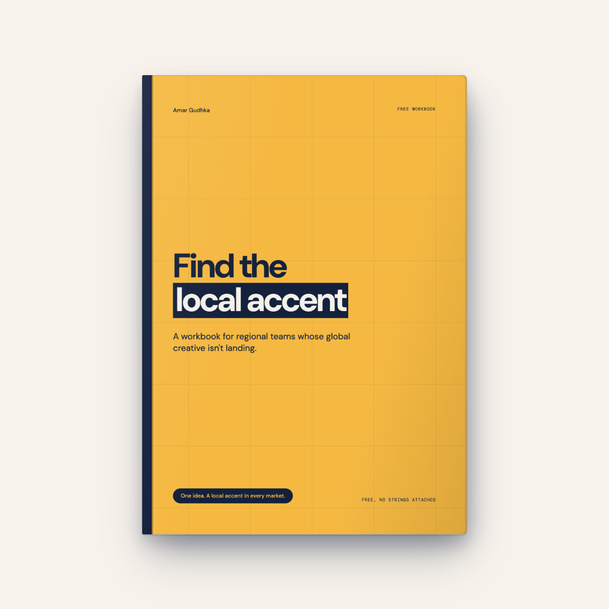 Cover of the free workbook Find the local accent