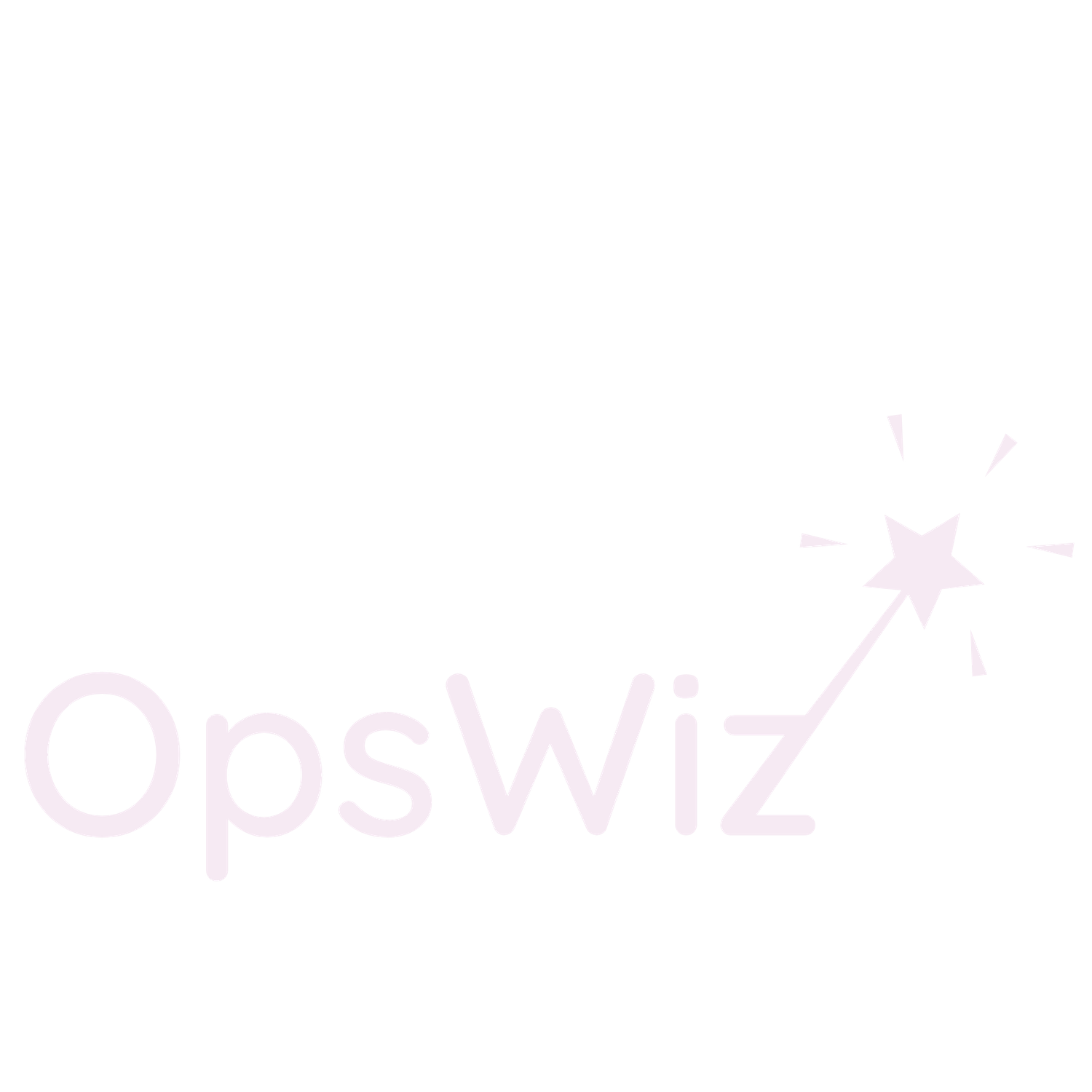 OpsWiz Logo with magic wand