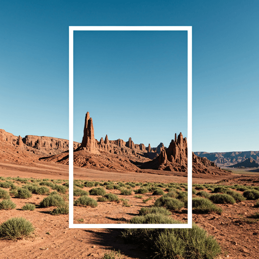 Woestijn landschap Marokko