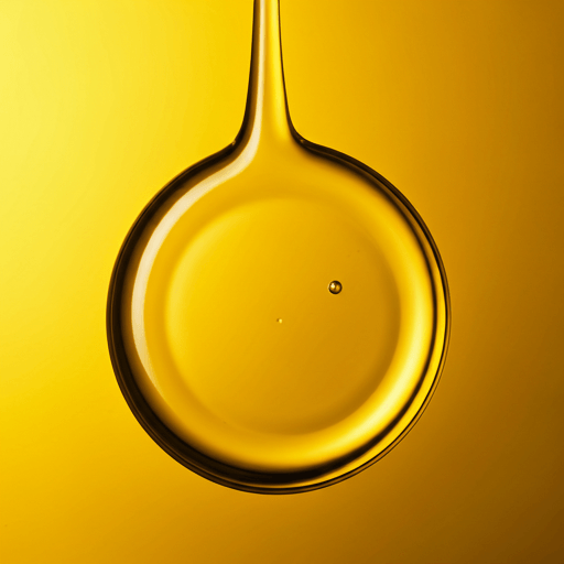 Arganolie druppel close-up