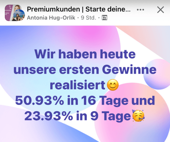 Gewinn Screenshot