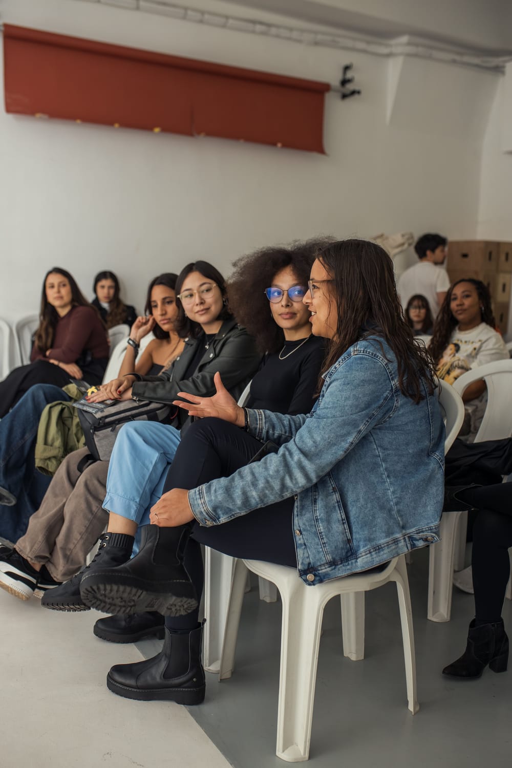 Atelier de groupe entre femmes